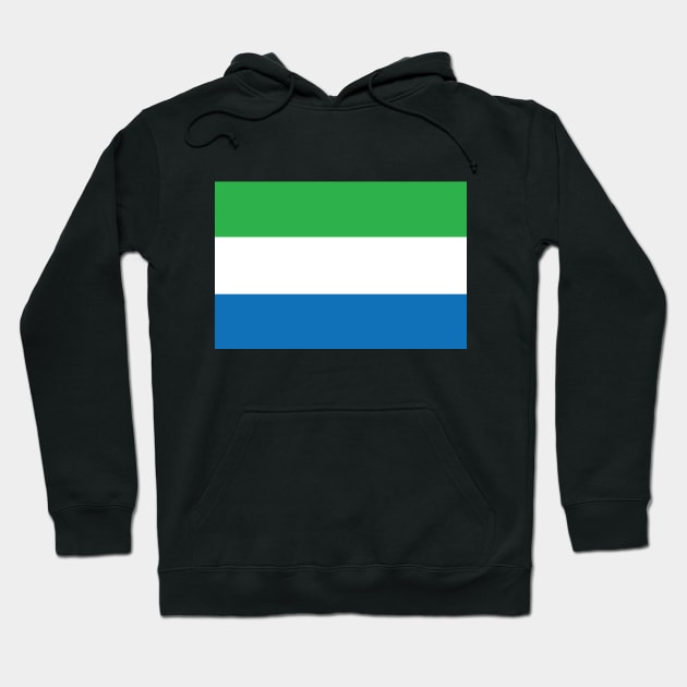 Sierra Leone Hoodie by Wickedcartoons